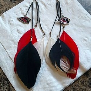 AZ Cardinal Earrings